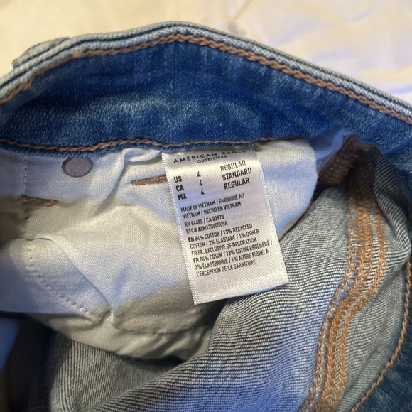 New AE Stretch High-Waisted Skinny Kick Jean - Picture 8 of 8